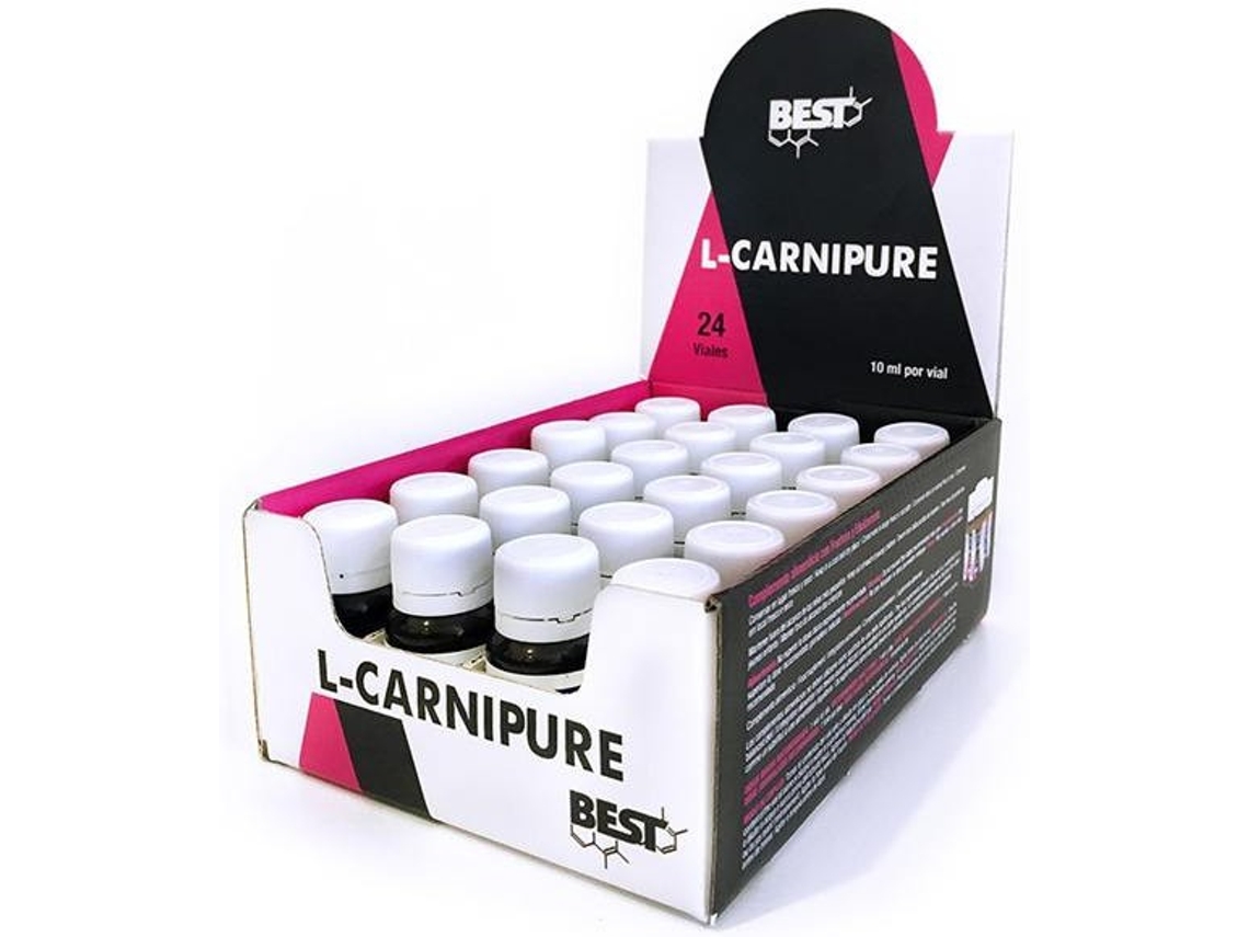 Complemento Alimentar BEST PROTEIN Best L - Carnipure 24 Viales X