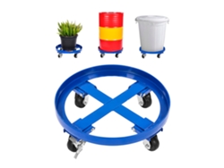 Conjunto de Plataforma, Base y Rollbrett para Transporte de Barriles de 55 Galones Tekmaquinas