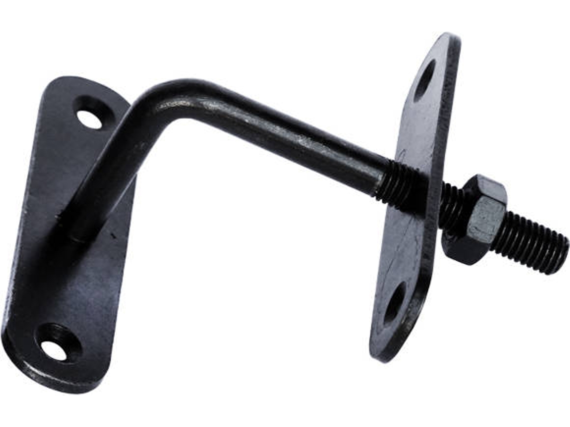 Soporte EDM Pasamanos Regulable Negro