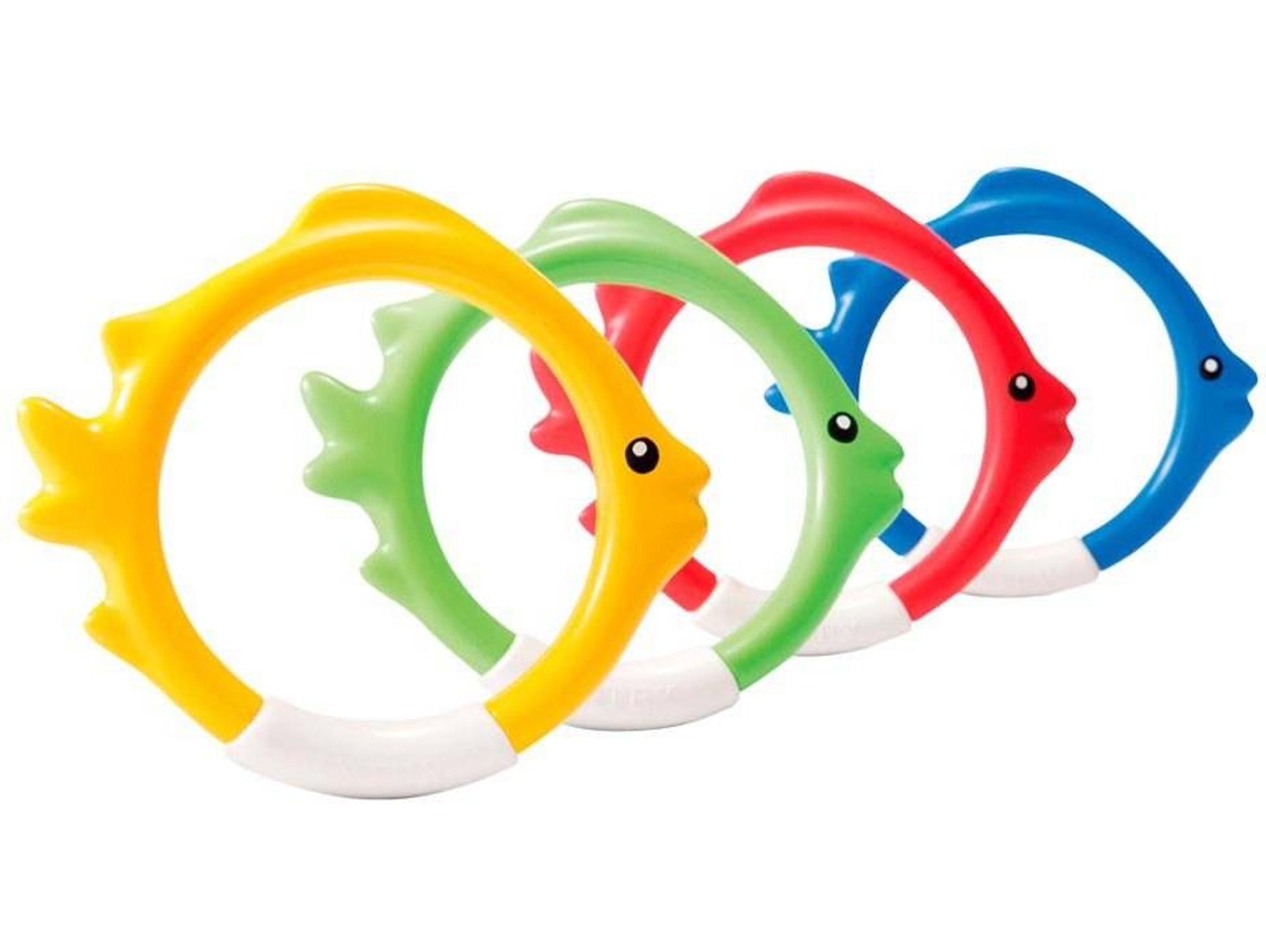 Pack de 4 Discos de Natación INTEX 7795964 Multicolor