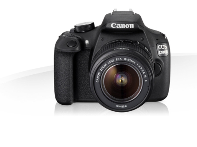 Kit Cámara Réflex CANON 1200D + EF-S 18-55mm (Negro - 18 MP - ISO: 100 a 12800)