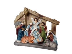 Juego de dibujos animados navideños de amor con tecnología de pintura duradera de Sacred Home Crafts
