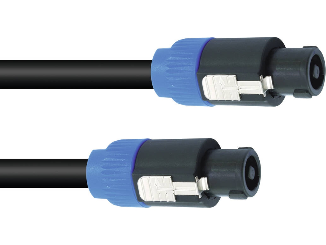 Cable Speaker PSSO Speakon 2x4 5m bk