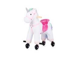 Pony de peluche para montar, con ruedas y sonido - Chipolino