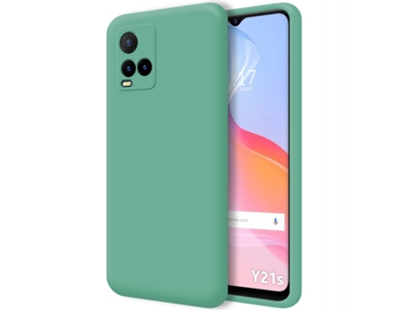 Carcasa Vivo Y21s / Y33s TUMUNDOSMARTPHONE Silicona Líquida Verde