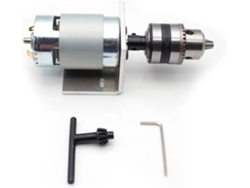 Mini Alipis Para Torno Con Motor De Cc De 12-24 V Y