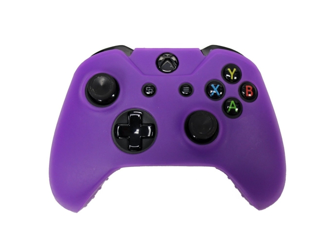Funda Mando Xbox One REYTID Controller Skin Case Silicone Cover Gel Rubber Protective Morado