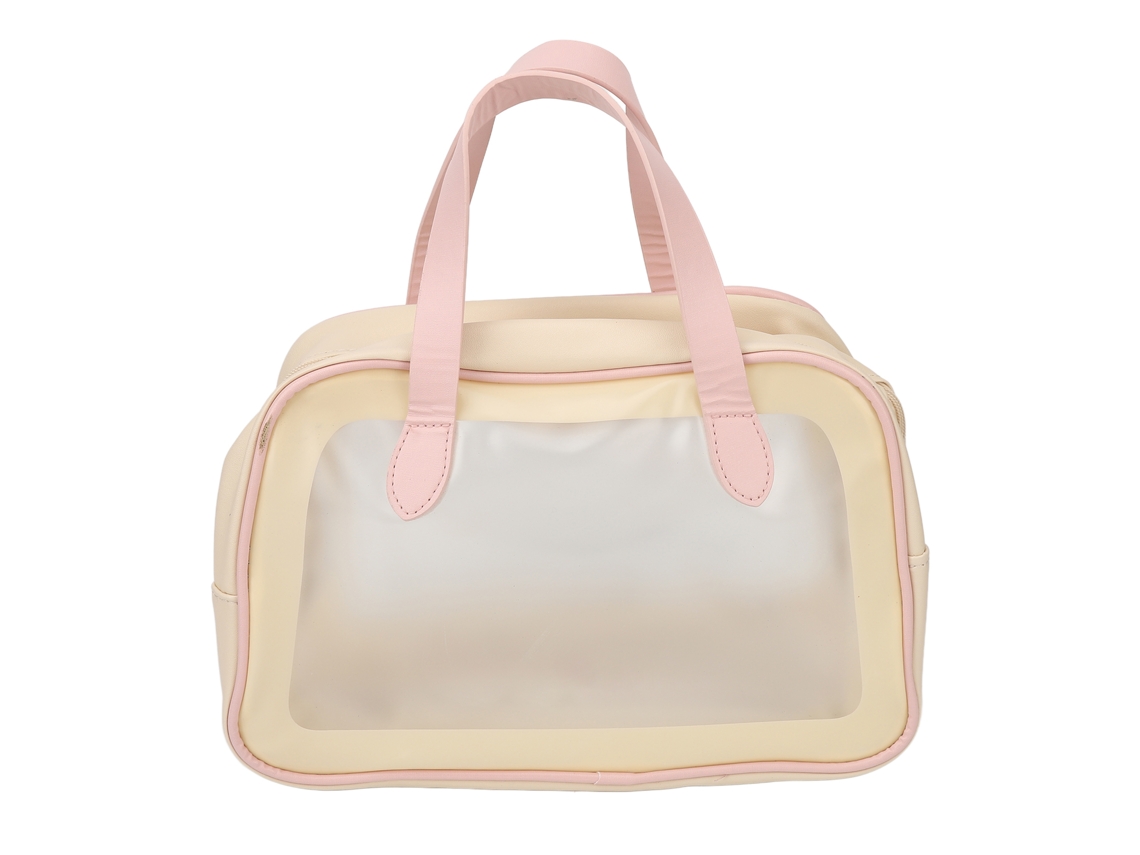 Bolsa para accesorios de baño con separador húmedo/seco y drenaje