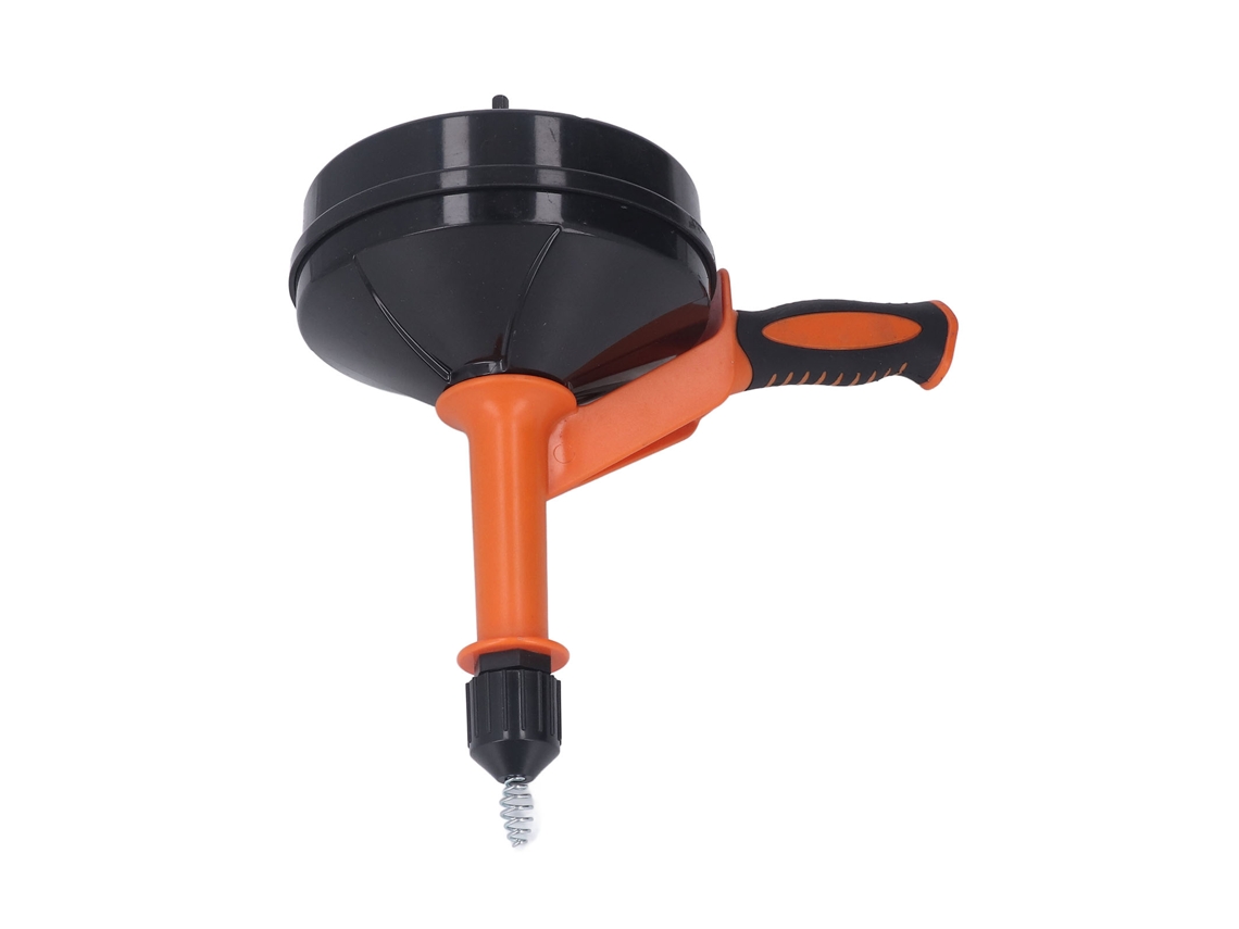 Limpiador De Desagües Manual Con Manivela Para Cocina, Baño, Inodoro Y Desagüe.