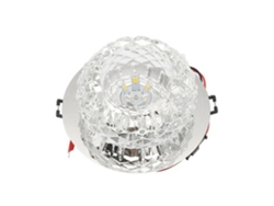 Lámpara De Techo Led Moderna Cristal 5w, Luminaria Para Vestíbulo, Pasillo, Recibidor Y Sala Estar.