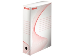 Caja de Archivo ESSELTE Din A4 Blanco W80 Mm