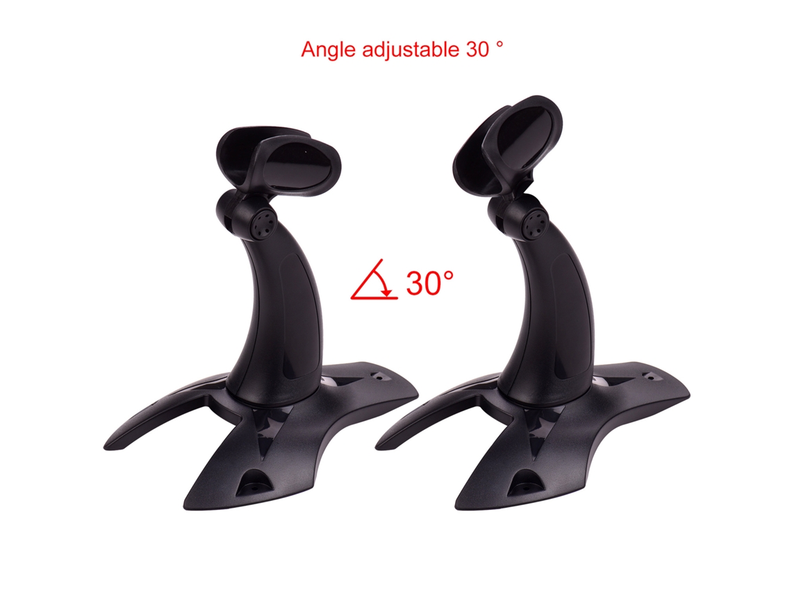 Soporte Portátil Para Escáner De Código De Barras Con Base Grande, Ultraestable Y Desmontable.