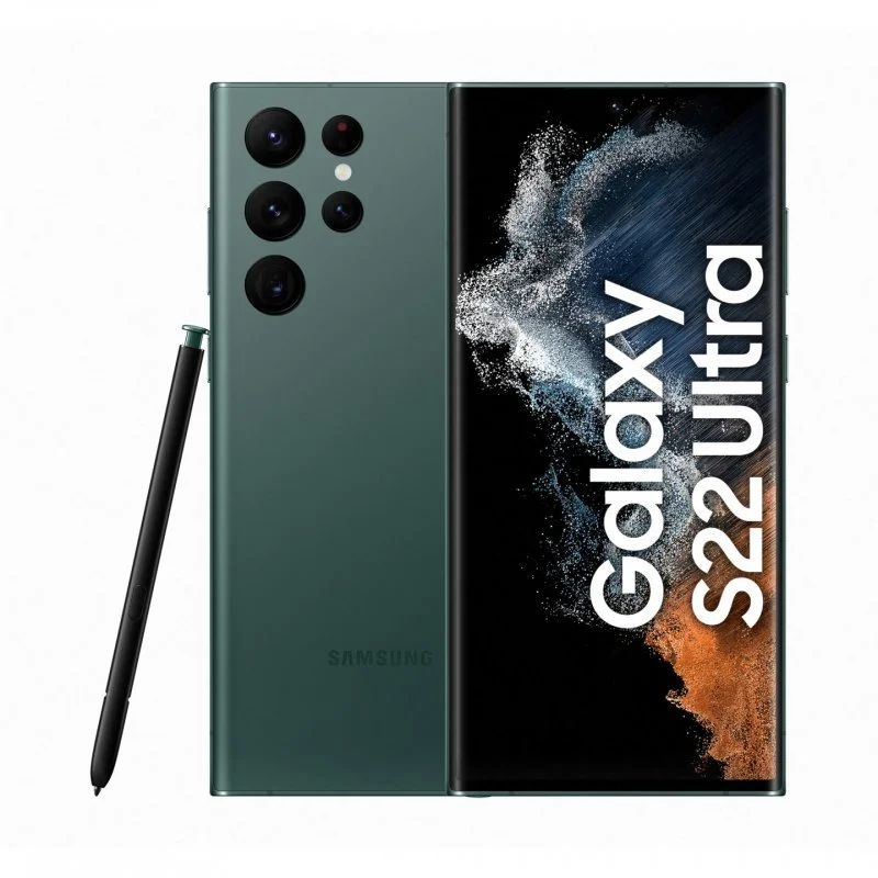Samsung Galaxy S22 Ultra 5g S908b DS (reacondicionado, mínimo 256 GB, verde)