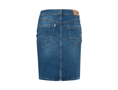 Falda de Mujer PULZ JEANS Karolina Hw Azul (40)