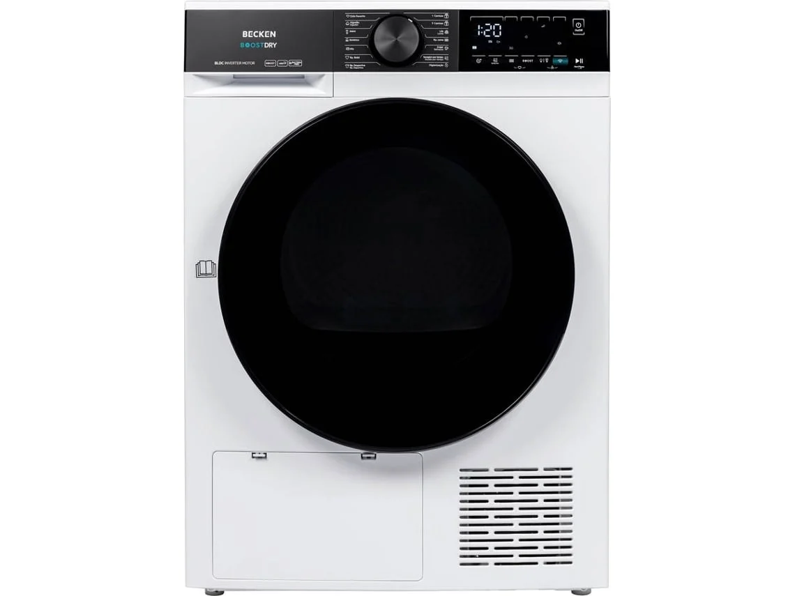 Secadora BECKEN BDM9204 HP (9 kg - Bomba de Calor - Blanco)