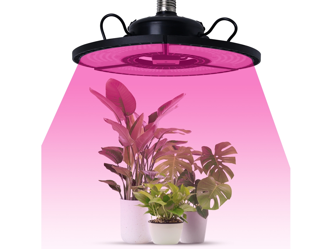 Lámpara Led De Cultivo Para Interiores, Espectro Completo, 360 Led, Ajustable, Casquillo E27