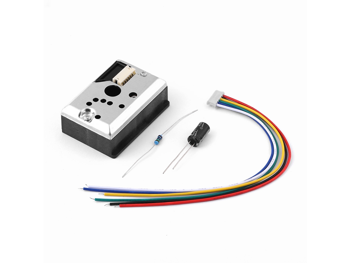 Módulo Sensor Partículas Polvo Pm2.5 Reemplazo Gp2y1010au0f Con Condensador