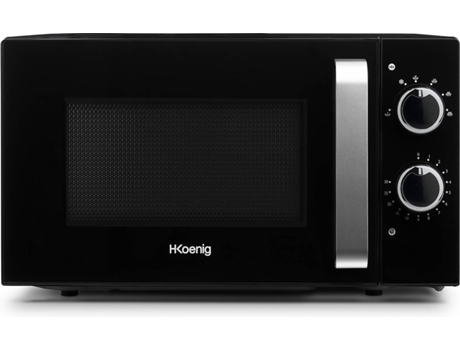 H.koenig Microondas 700 w 20 litros 9 configuraciones ref.vio8 vio8 compact potencia temporizador hasta 30 min 5 niveles calentado y descongelador plato giratorio 245 cm 45.2 34.5 26.2 700w 20l 6 20litros