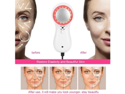 Dispositivo de belleza eléctrico con martillo de frío y calor para tratamientos faciales. Masajeador facial de frío y calor para reafirmar la piel. Yizhood.
