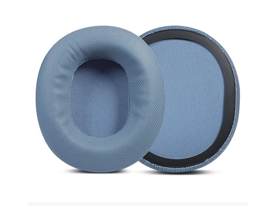 Almohadillas para auriculares Steelseries Arctis 7x, esponja suave, polipiel, color azul.