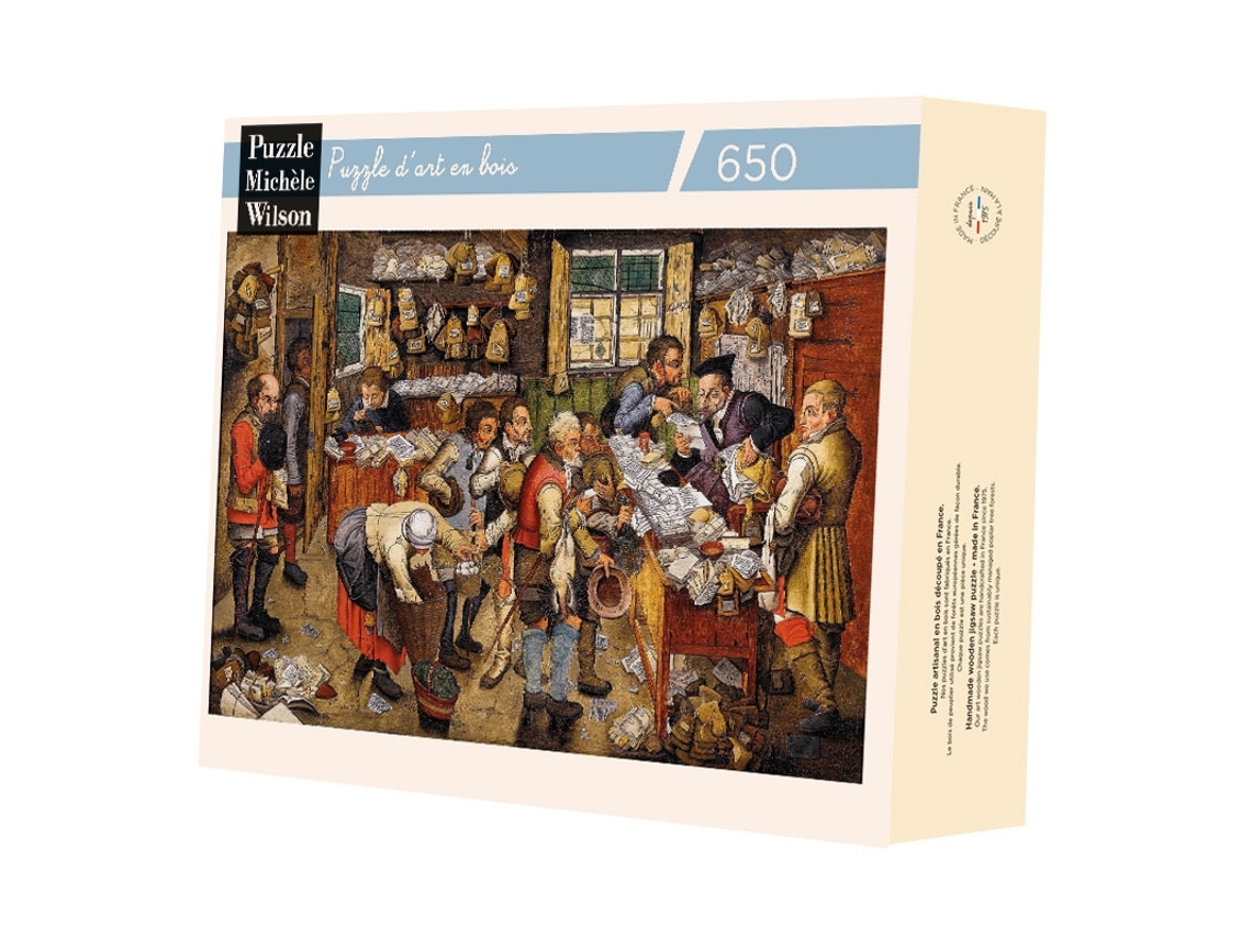 Puzzle PUZZLE MICHELE WILSON (Madera - Beige - 46 x 28,5 cm)