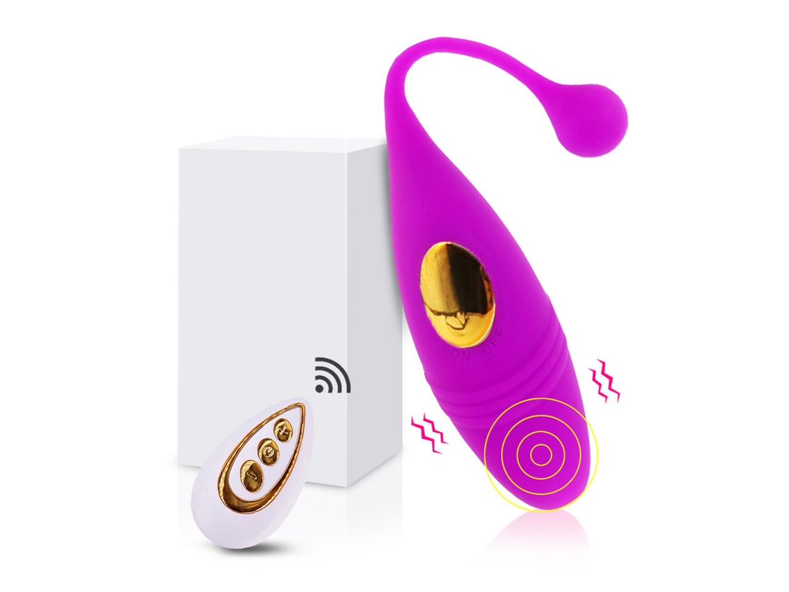 Vibrador De Control Remoto Inalmbrico Multifrecuencia Para Mujer (prpura)