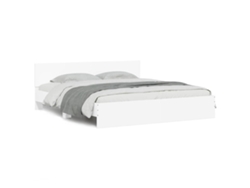 Maison Exclusive - Estructura De Cama Con Cabecero Blanca 180x200 Cm