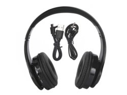 Auriculares Inalámbricos Bluetooth 5.0 Supraaurales Con Micrófono Para Juegos Y Llamadas Manos Libres - Negro