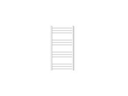 Radiador toallero de baño 50 x 80 cm calefactor blanco con conexión lateral LUXEBATH