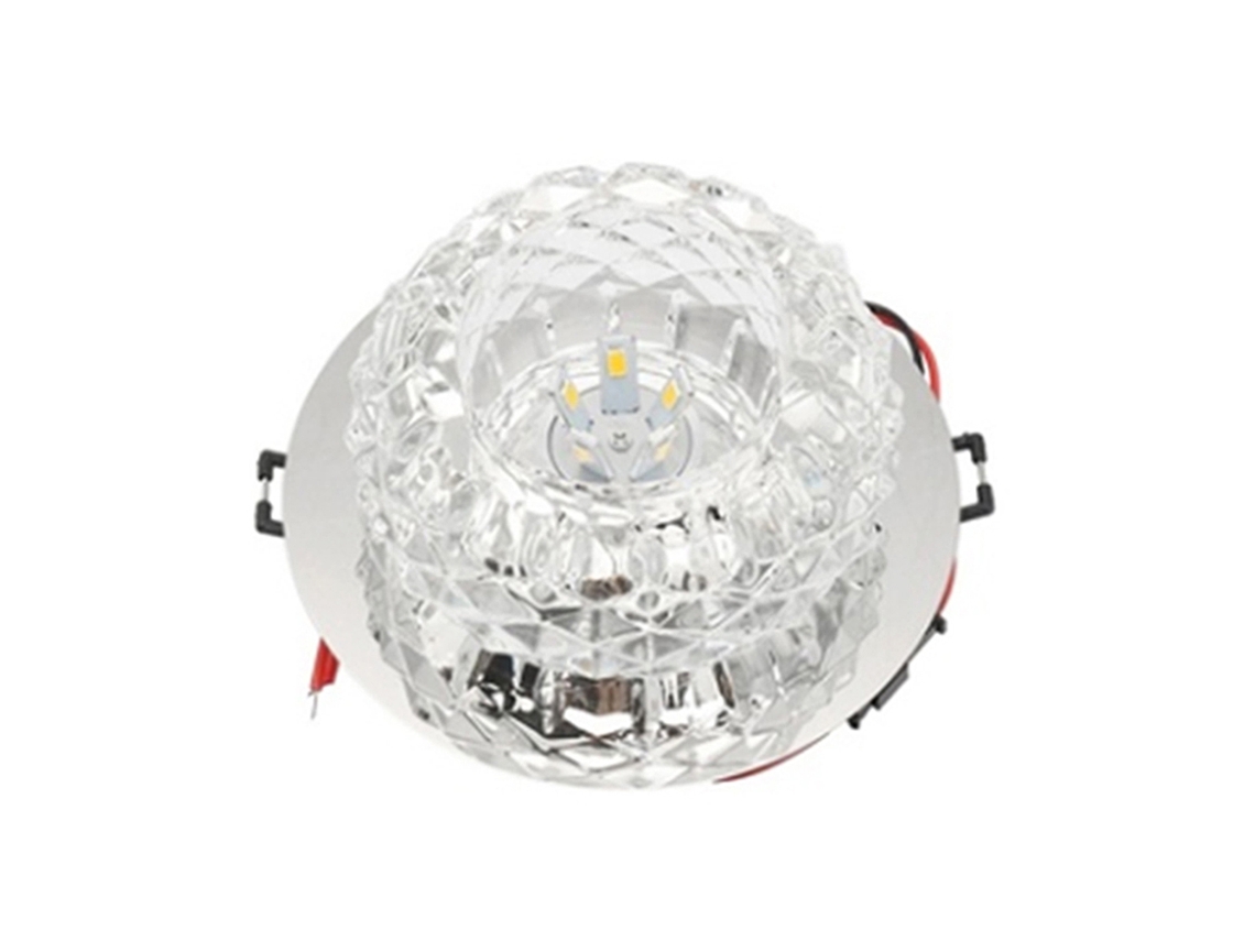 Lámpara De Techo Led Moderna Cristal 5w, Luminaria Para Vestíbulo, Pasillo, Recibidor Y Sala Estar.