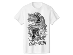 Sonic Youth Savage Brighton Beach (blanco ROCKINSTONE Talla:l)