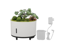 Humidificador Portátil Mini Usb Con Forma De Planta Simulada, 200 Ml, Silencioso, Con Protección De Apagado Automático.