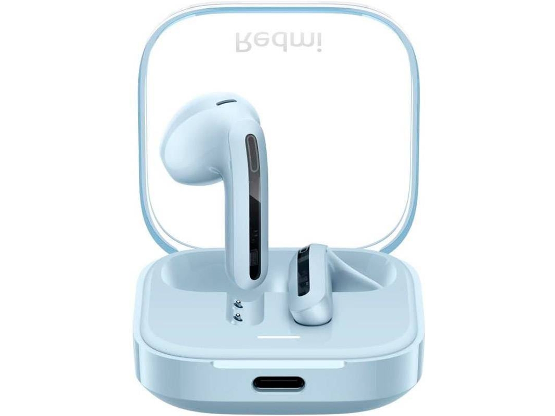 Auriculares Bluetooth True Wireless XIAOMI Redmi Buds 6 Active (In Ear - Micrófono - Noise Cancelling - Azul)
