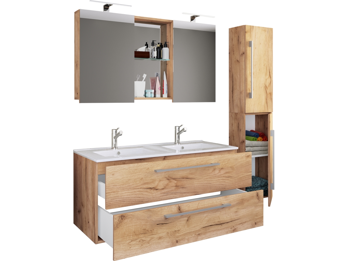 Mueble Lavabo Budasi Sc Vcm 4 Piezas