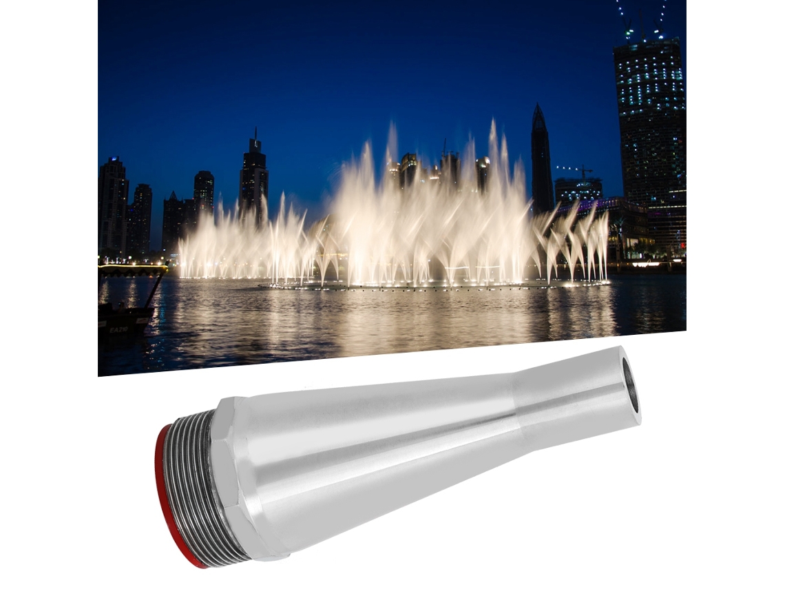 Boquilla de chorro para fuente de acero inoxidable roscada de 57 mm DN50 para paisajismo