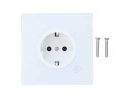 2026velora-panel Inteligente De Enchufe Smart 16a 1 Vía Con Temporizador Blanco Tuya