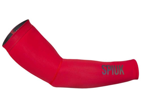 Polaina para Hombre SPIUK Manguitos Xp Rojo para Ciclismo (XL - XXL)