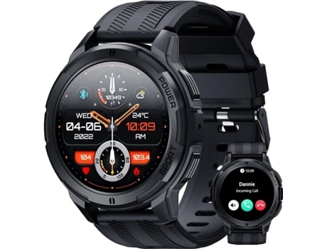 Relojes inteligentes 1 43 HD Amoled Militar Resistente Respuesta/Llamadas/Monitor de actividad de marcación Asistente de batería de larga duración ...