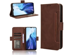 Funda Para Iphone 17 Air, Con Ranura Para Tarjetas, Funda Tipo Cartera De Piel Sintética, Elegante Funda Lisa Para Teléfono.