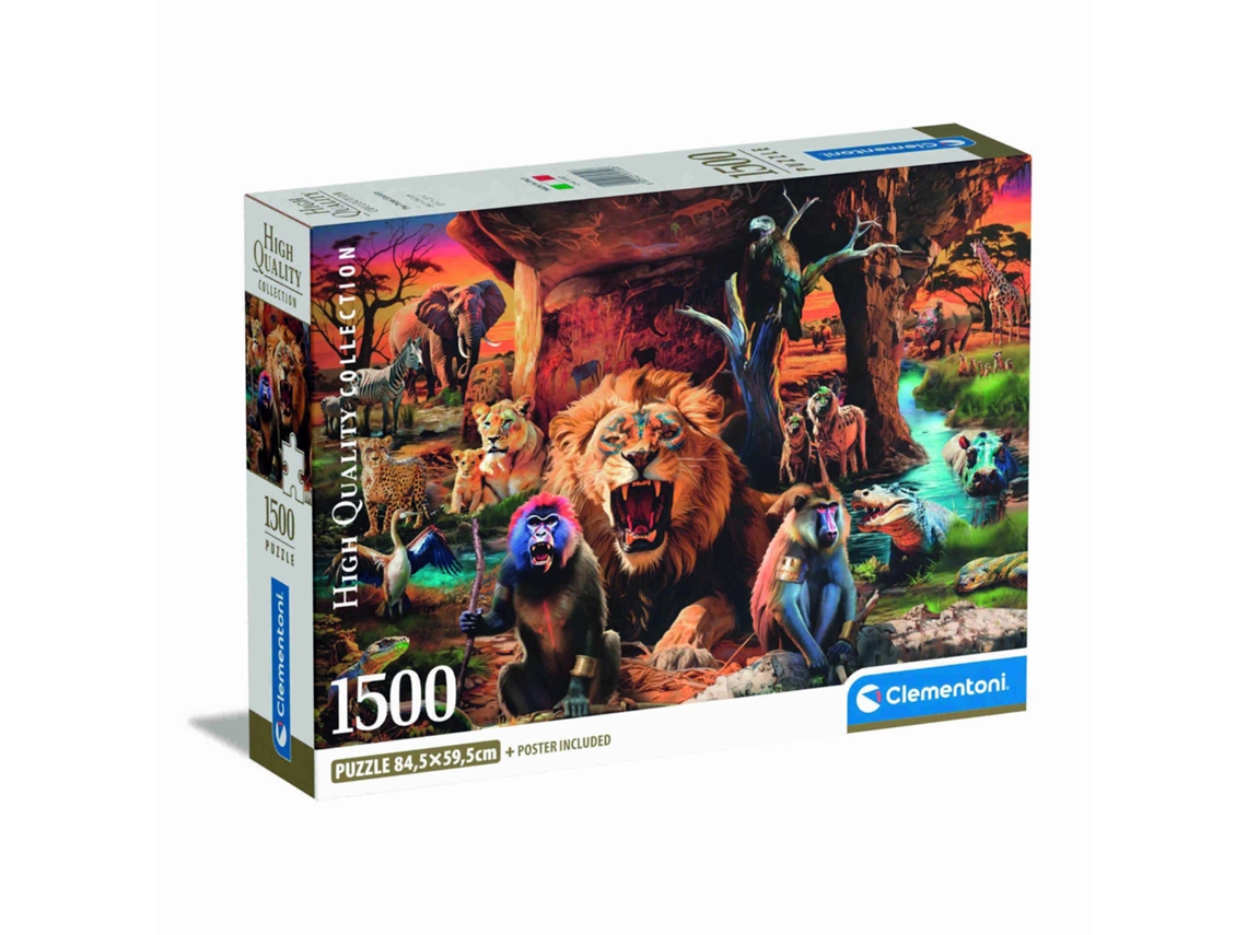 Puzzle La Sociedad Tribal 1500 Piezas Clementoni