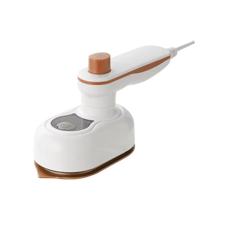 Mini plancha de vapor plegable, plancha húmeda y seca para viajes, color blanco Gertiz