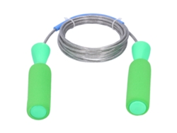 Junli-cuerda De Saltar De Alambre De Acero Para Fitness, Color Verde, Para Hombres Y Mujeres. Equipo De Fitness Para Ejercicios De Salto.