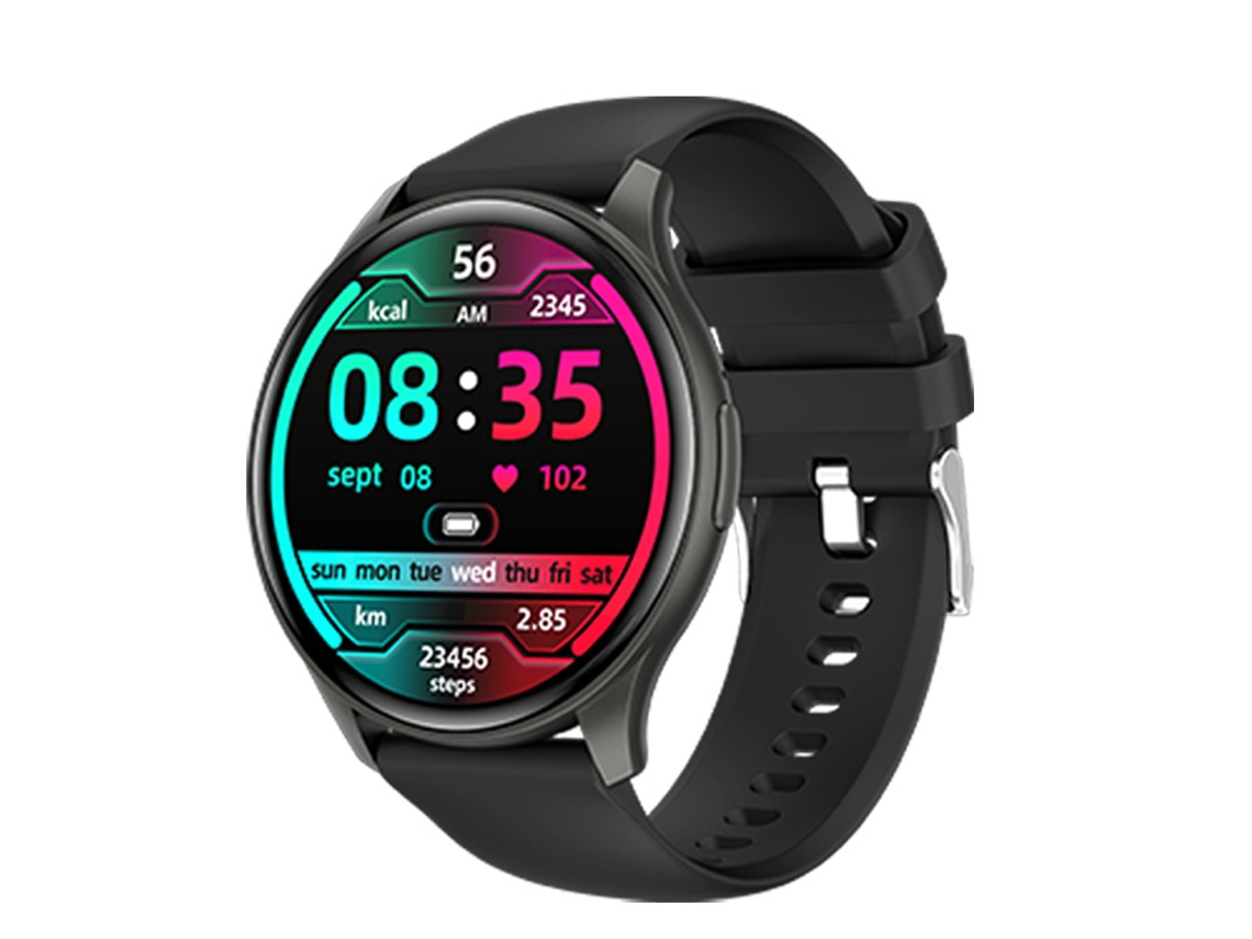 Smart Watch ZW60 Monitor de salud de llamadas Bluetooth, negro GODTVAGT
