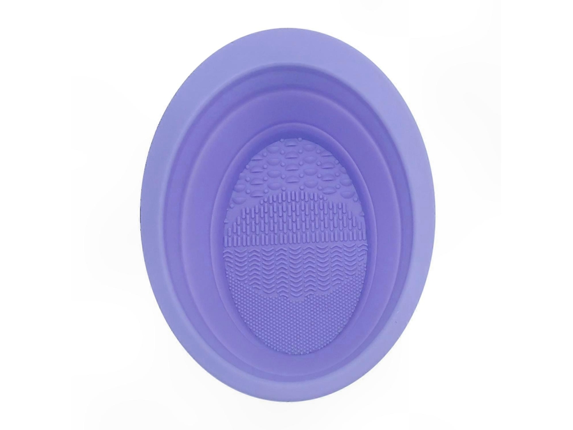 Tapete limpiador de brochas de maquillaje Rosewell con textura única para una fácil limpieza y portabilidad