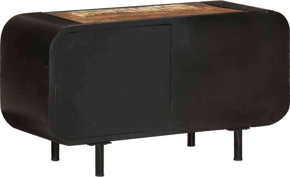 Mueble Para Tv vidaxl de madera reciclada 90x30x48 cm art planet 90x30x48cm