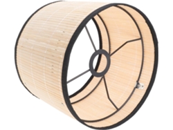 Lámpara de araña de bambú de 30 cm, material natural, estilo japonés, lámpara decorativa. SFUSHOS