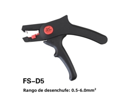 (rojo 1) Pelacables Ajustable Multifuncional, Corte Automático, Cortadores De Cables De Acero Inoxidable