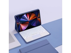 O Tablet E A Caneta Apresentados Na Imagem Não Estão Incluídos! O Teclado E O Rato Podem Ser Utilizados Simultaneamente, Conectando-se Sem Fios Via Bluetooth. A Capa Possui Um Suporte Com Compartimento Para Guardar A Caneta E Aberturas Precisas Para Os Botões De Volume, Entrada Para Auscultadores E Porta De Carregamento. Capa Com Teclado Transforma O Seu Teclado Num Computador Portátil Em Segundos, Atendendo Às Suas Diversas Necessidades De Digitação, Leitura, Visualização E Desenho.
