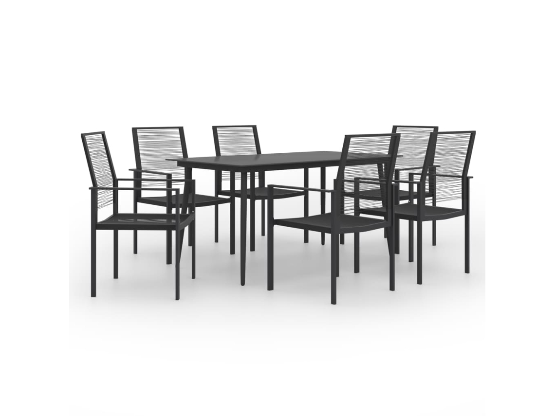 Juego de comedor de jardín Dkd Home Decor