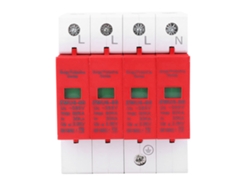 Protetor de sobrecarga Veloriskku-4p 10ka, desconector elétrico anti-raios para residências, retardante de chamas
